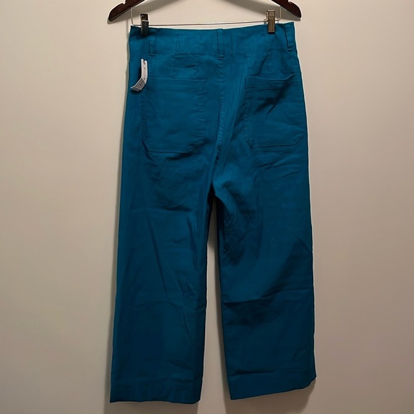 Anthropologie The Colette Cropped Wide-Leg Pants:Magic Fabric Edition Sz 30 NWT - Picture 6 of 14